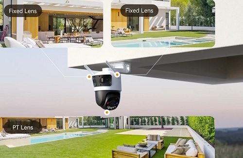 Cámara Exterior IMOU Triple Lente